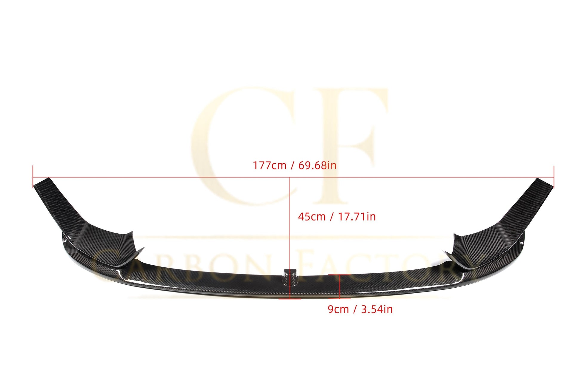 MP Style Pre-Preg Carbon Fibre Front Splitter 3 Pieces Design for BMW F80 M3 F82 F83 M4 14-20-Carbon Factory