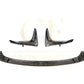 MP Style Pre-Preg Carbon Fibre Front Splitter 3 Pieces Design for BMW F80 M3 F82 F83 M4 14-20-Carbon Factory