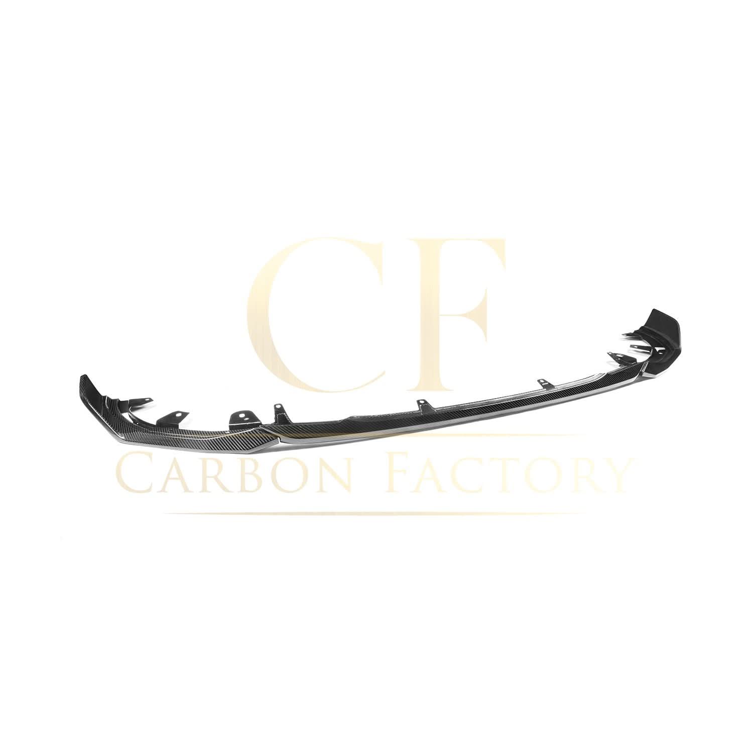 MP Style Pre-Preg Carbon Fibre Front Splitter for BMW 2 Series G42 Coupe 21-Present - Carbon Factory
