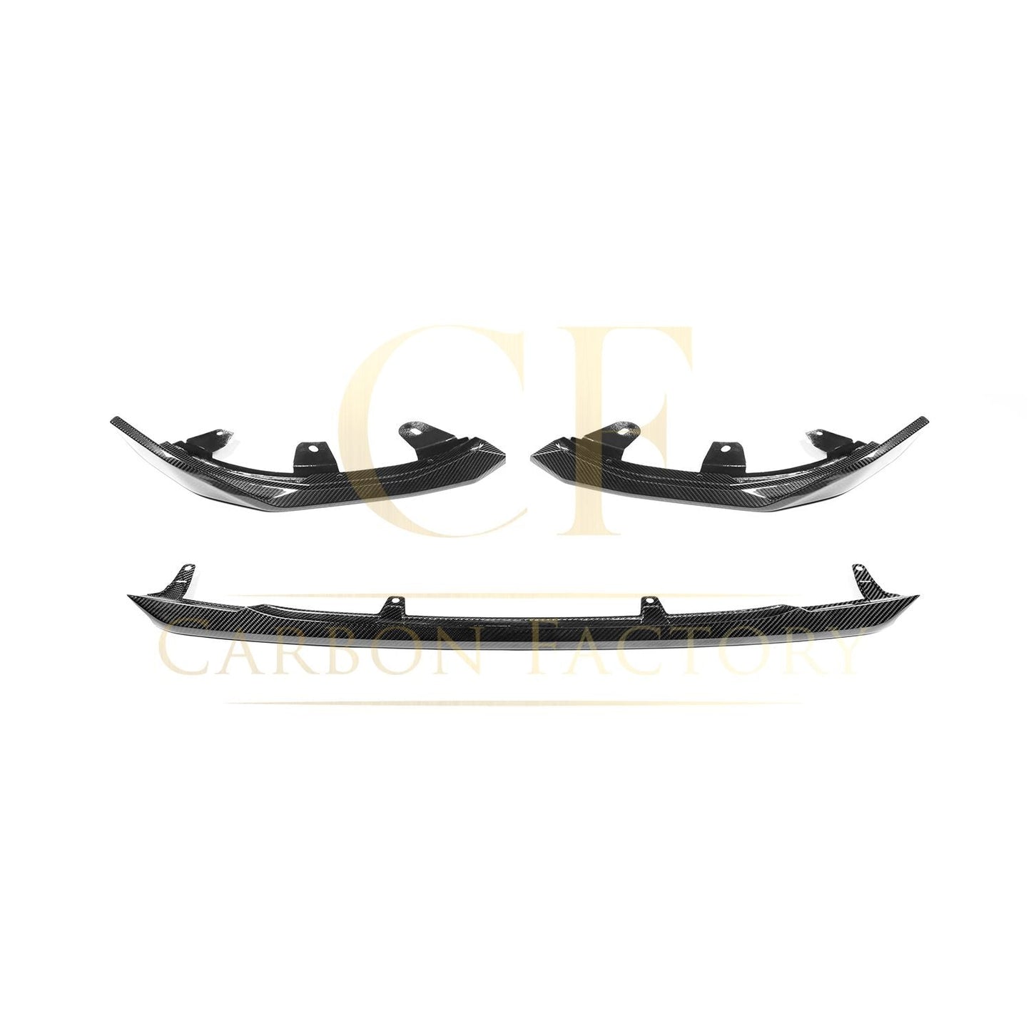 MP Style Pre-Preg Carbon Fibre Front Splitter for BMW 2 Series G42 Coupe 21-Present-Carbon Factory