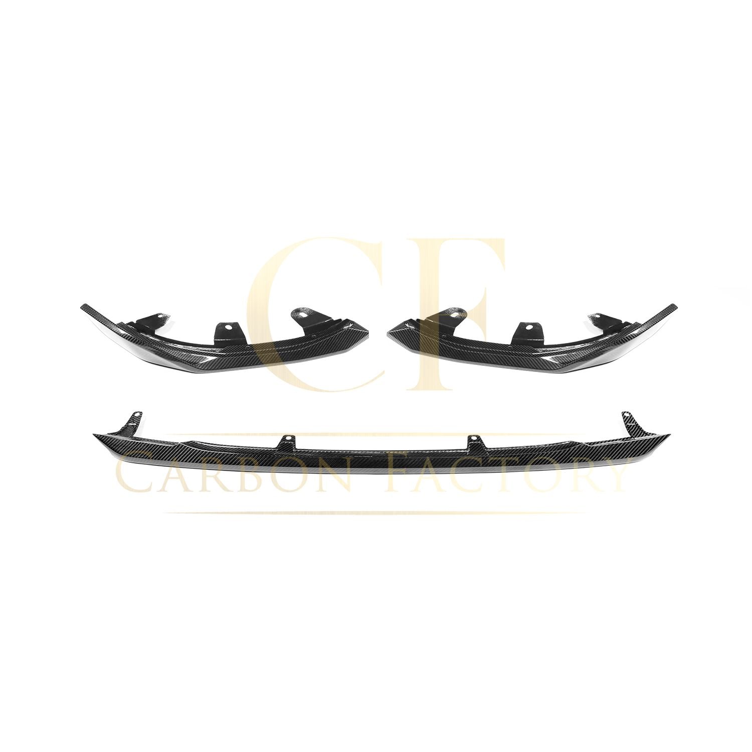 MP Style Pre-Preg Carbon Fibre Front Splitter for BMW 2 Series G42 Coupe 21-Present-Carbon Factory