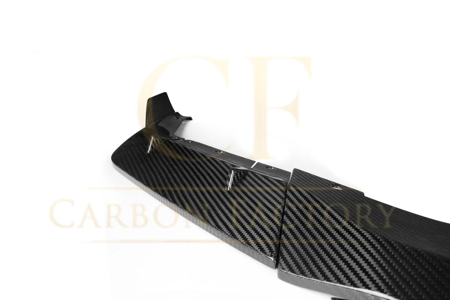 MP Style Pre-Preg Carbon Fibre Front Splitter for BMW F90 M5 Pre-LCI 17-20-Carbon Factory