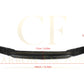 MP Style Pre-Preg Carbon Fibre Front Splitter for BMW F90 M5 Pre-LCI 17-20-Carbon Factory