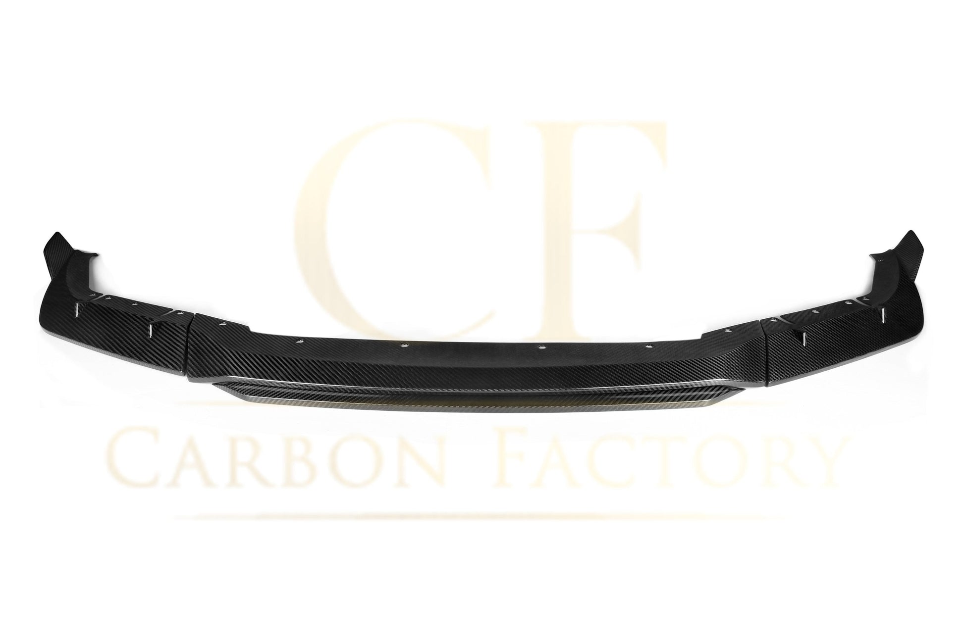 MP Style Pre-Preg Carbon Fibre Front Splitter for BMW F90 M5 Pre-LCI 17-20-Carbon Factory