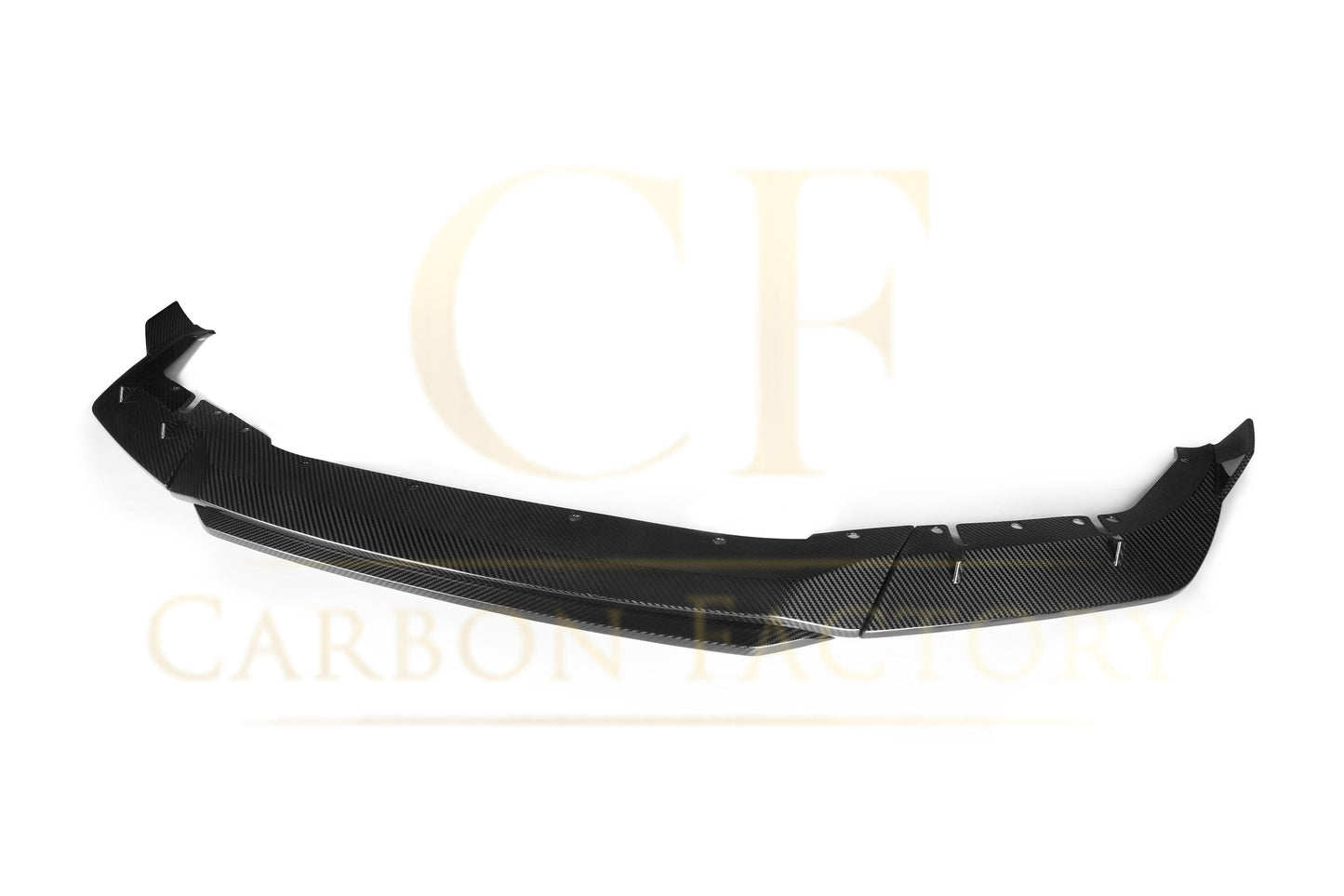 MP Style Pre-Preg Carbon Fibre Front Splitter for BMW F90 M5 Pre-LCI 17-20-Carbon Factory