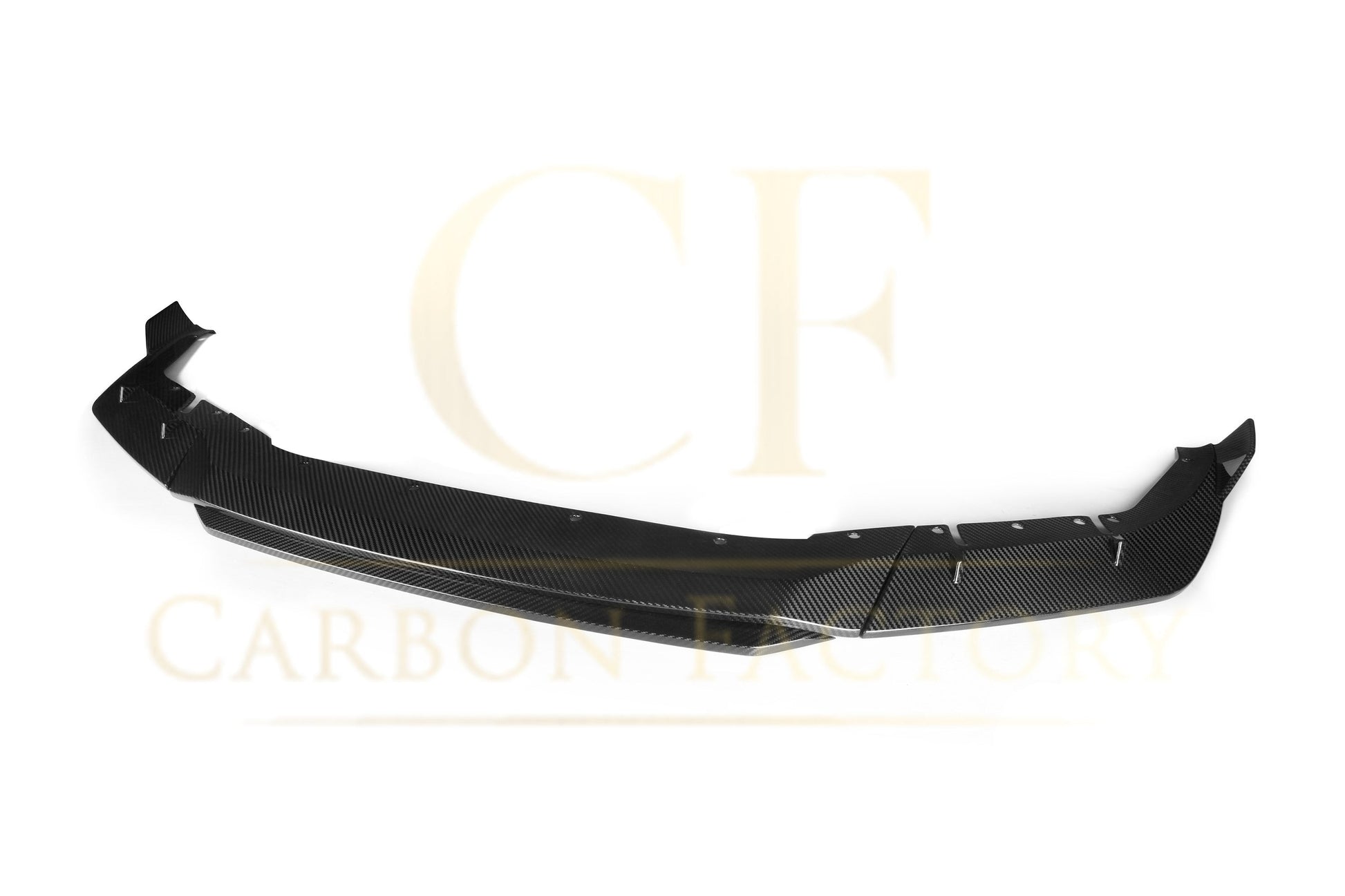 MP Style Pre-Preg Carbon Fibre Front Splitter for BMW F90 M5 Pre-LCI 17-20-Carbon Factory