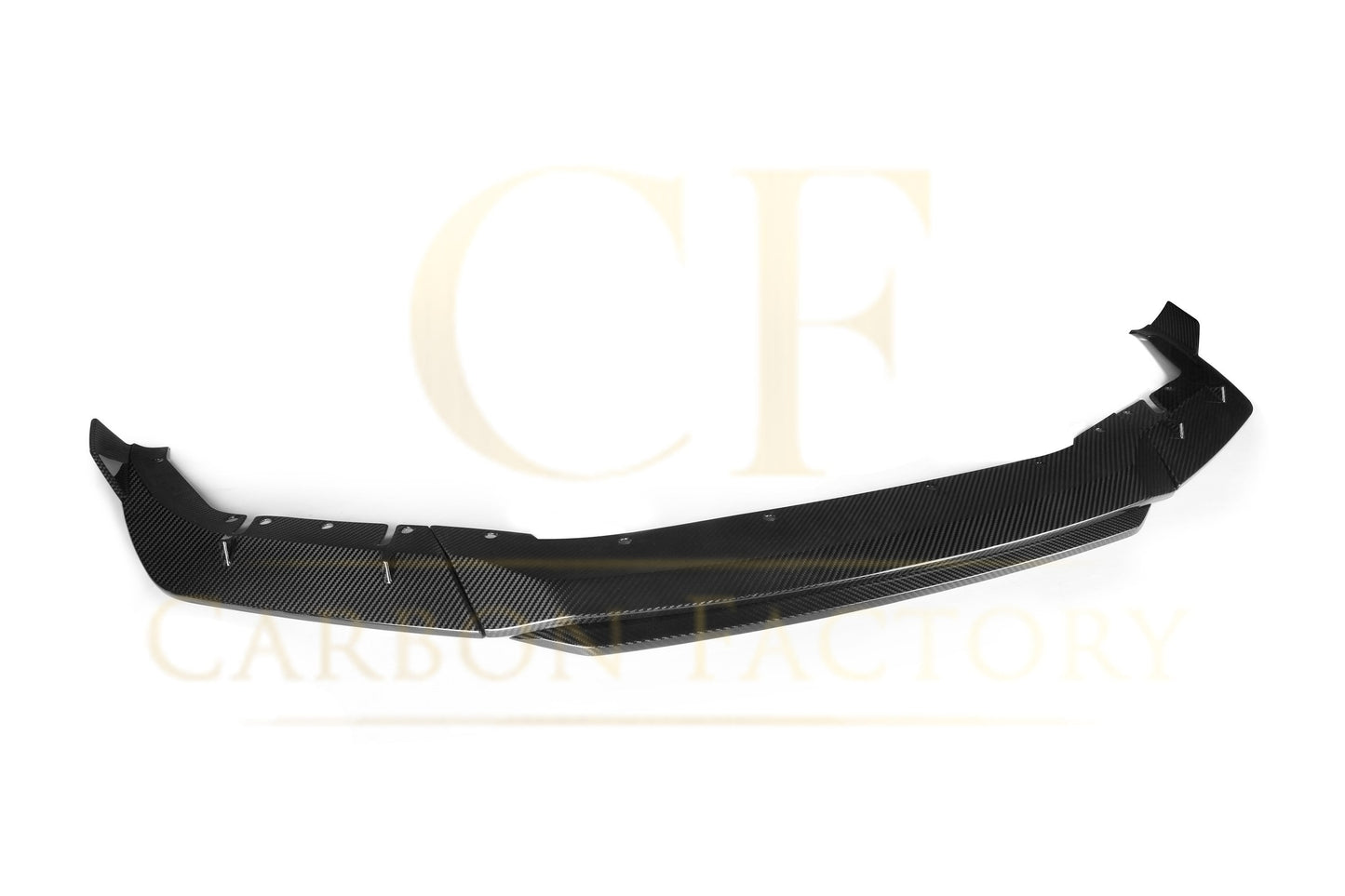 MP Style Pre-Preg Carbon Fibre Front Splitter for BMW F90 M5 Pre-LCI 17-20-Carbon Factory