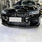 MP Style Pre-Preg Carbon Fibre Front Splitter for BMW F90 M5 Pre-LCI 17-20-Carbon Factory