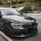 MP Style Pre-Preg Carbon Fibre Front Splitter for BMW G30 5 Series LCI 20-23-Carbon Factory