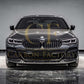 MP Style Pre-Preg Carbon Fibre Front Splitter for BMW G30 5 Series LCI 20-23-Carbon Factory
