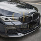 MP Style Pre-Preg Carbon Fibre Front Splitter for BMW G30 5 Series LCI 20-23-Carbon Factory