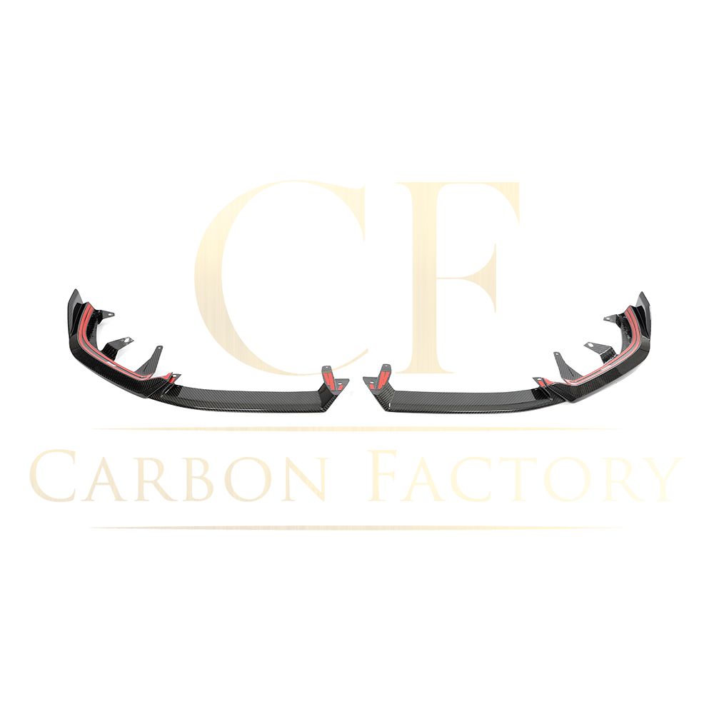 MP Style Pre-Preg Carbon Fibre Front Splitter for BMW G60 5 Series 24-Present-Carbon Factory