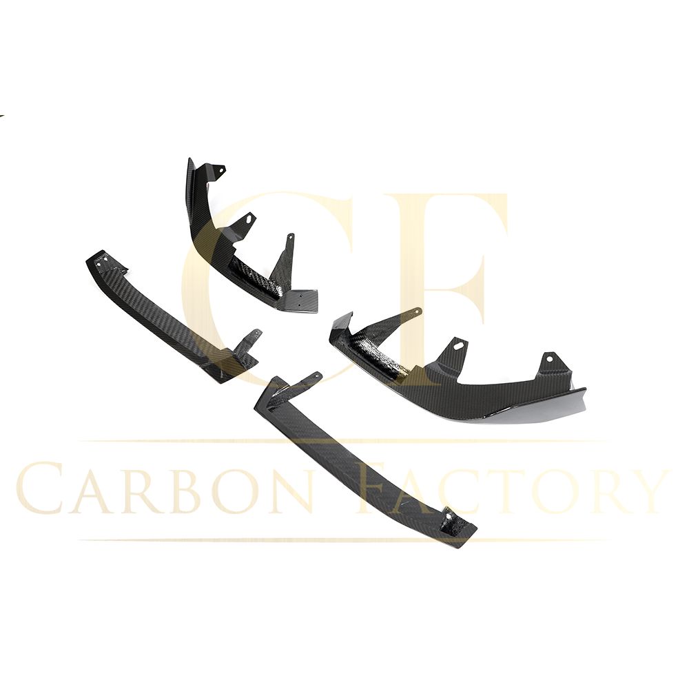 MP Style Pre-Preg Carbon Fibre Front Splitter for BMW G60 5 Series 24-Present-Carbon Factory