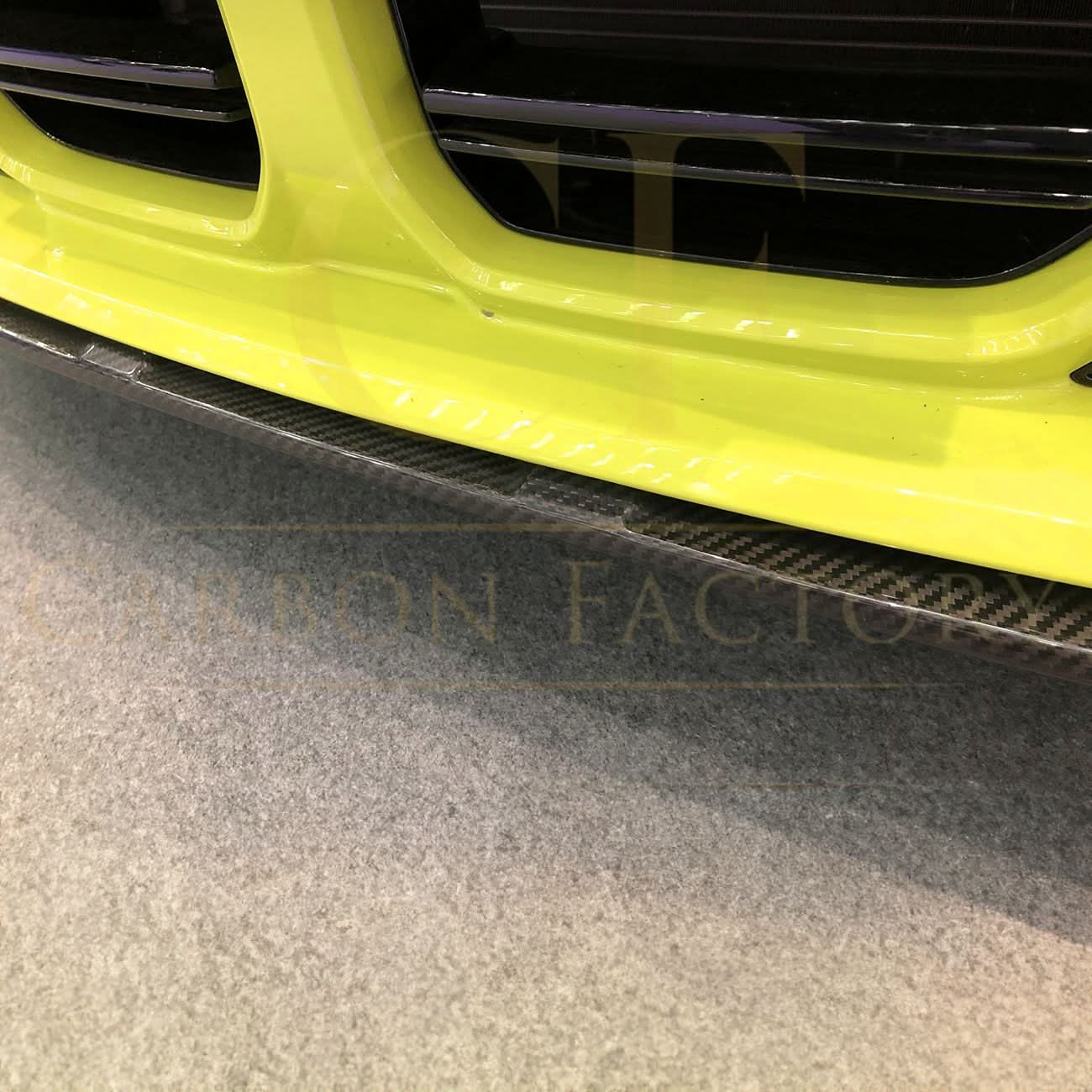 MP Style Pre-Preg Carbon Fibre Front Splitter for BMW G80 M3 G82 G83 M4 21-Present - Carbon Factory
