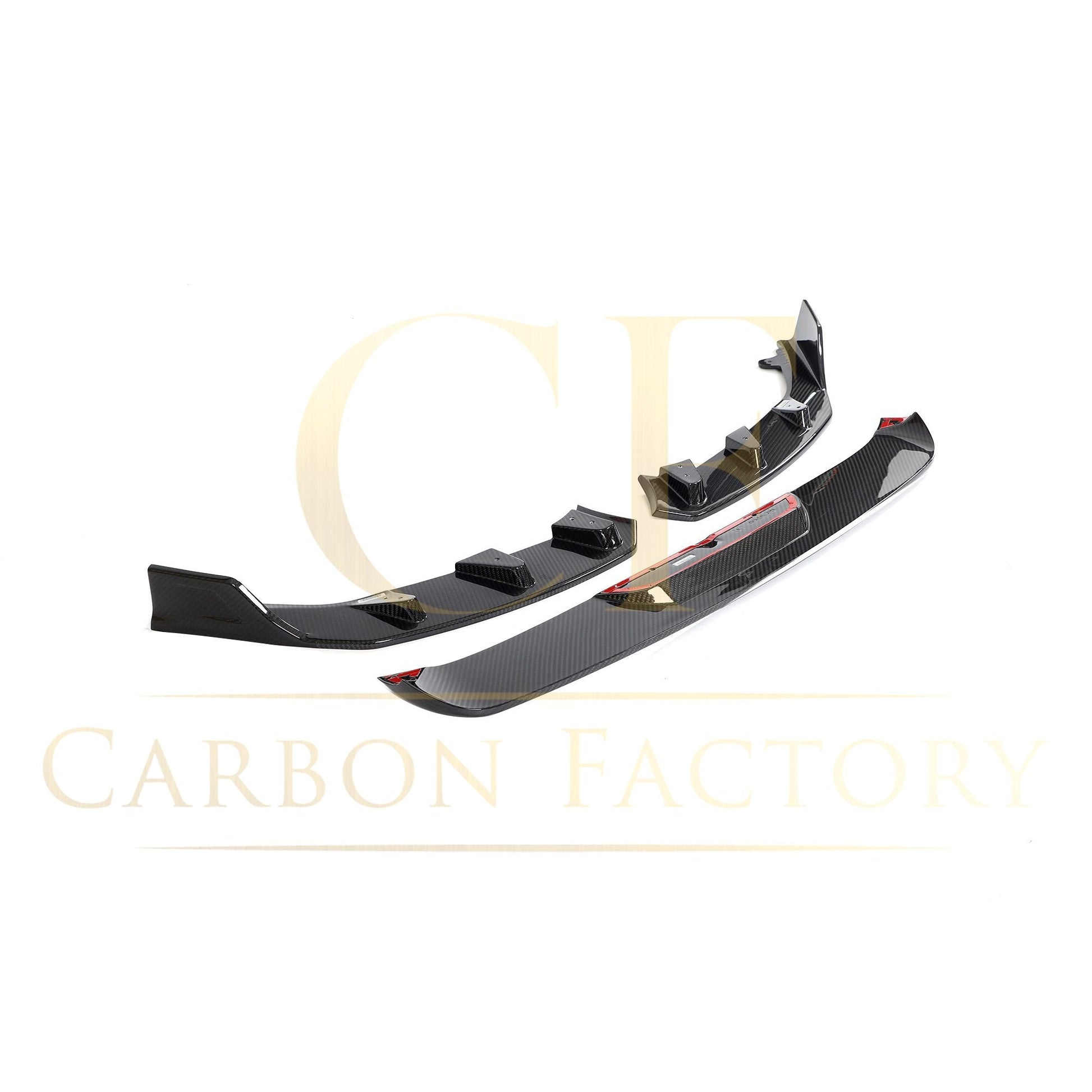 MP Style Pre-Preg Carbon Fibre Front Splitter for BMW G87 M2 23-Present-Carbon Factory