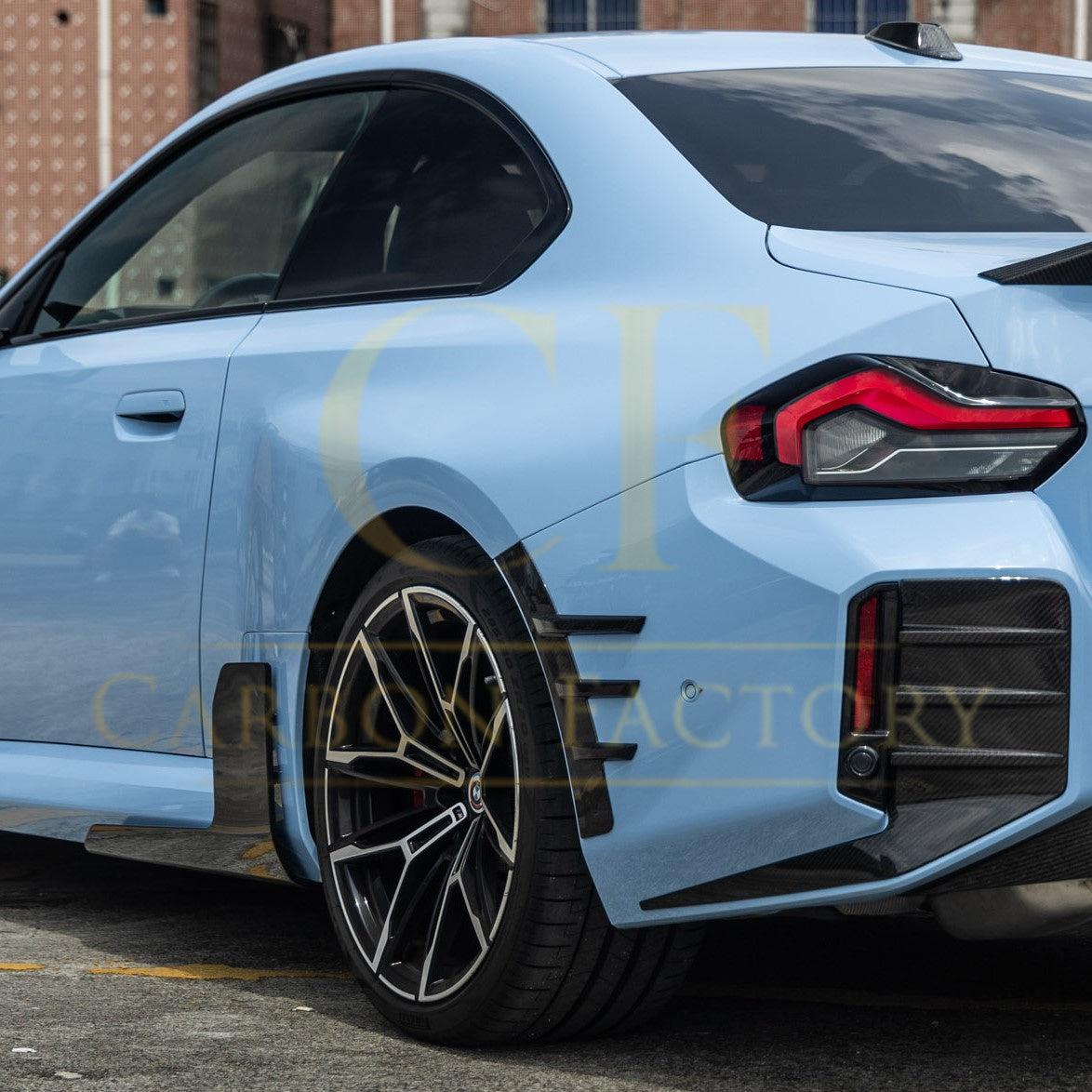 MP Style Pre-Preg Carbon Fibre Rear Arch Trims for BMW G87 M2 23-Present-Carbon Factory