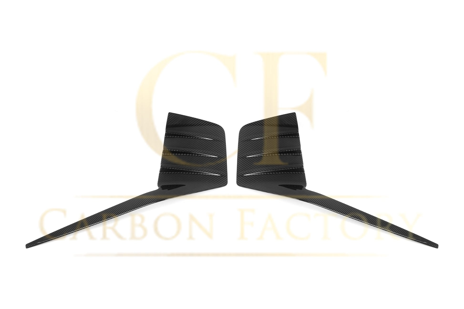 MP Style Pre-Preg Carbon Fibre Rear Bumper Trims for BMW G87 M2 23-Present-Carbon Factory