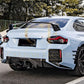 MP Style Pre-Preg Carbon Fibre Rear Diffuser Outer for BMW G87 M2 23-Present-Carbon Factory