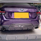 MP Style Pre-Preg Carbon Fibre Rear Diffuser for BMW 2 Series G42 Coupe 21-Present-Carbon Factory