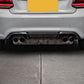 MP Style Pre-Preg Carbon Fibre Rear Diffuser for BMW F87 F87C M2 16-21-Carbon Factory