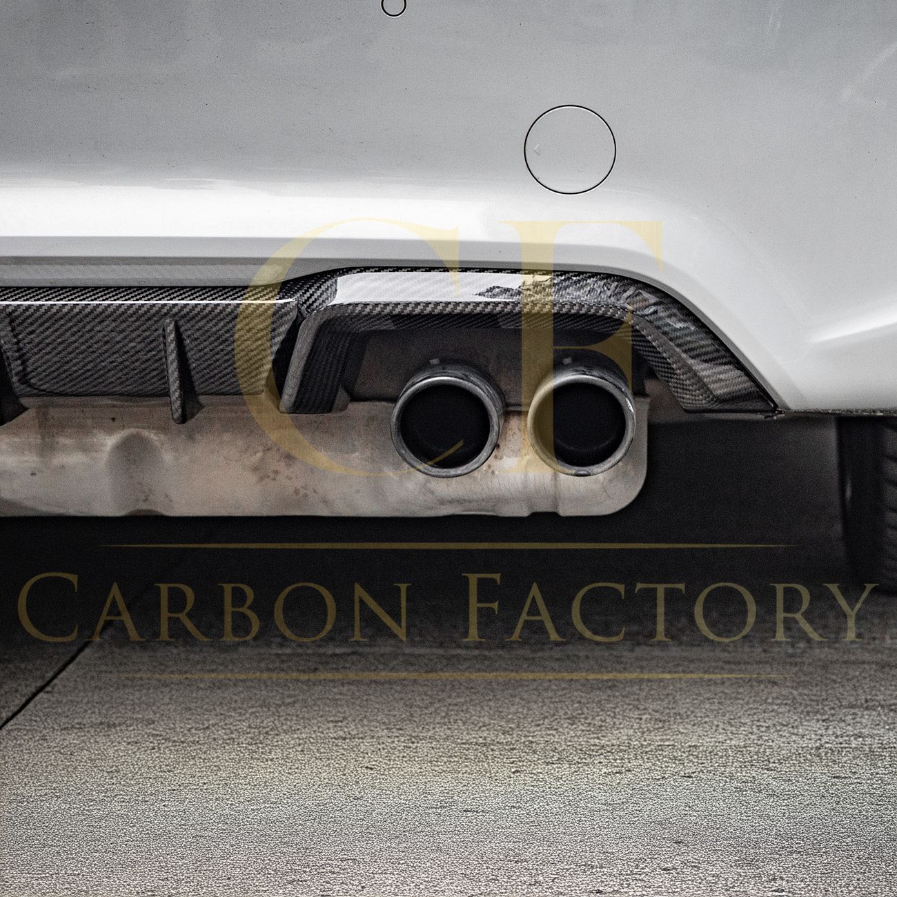 MP Style Pre-Preg Carbon Fibre Rear Diffuser for BMW F87 M2 16-21-Carbon Factory