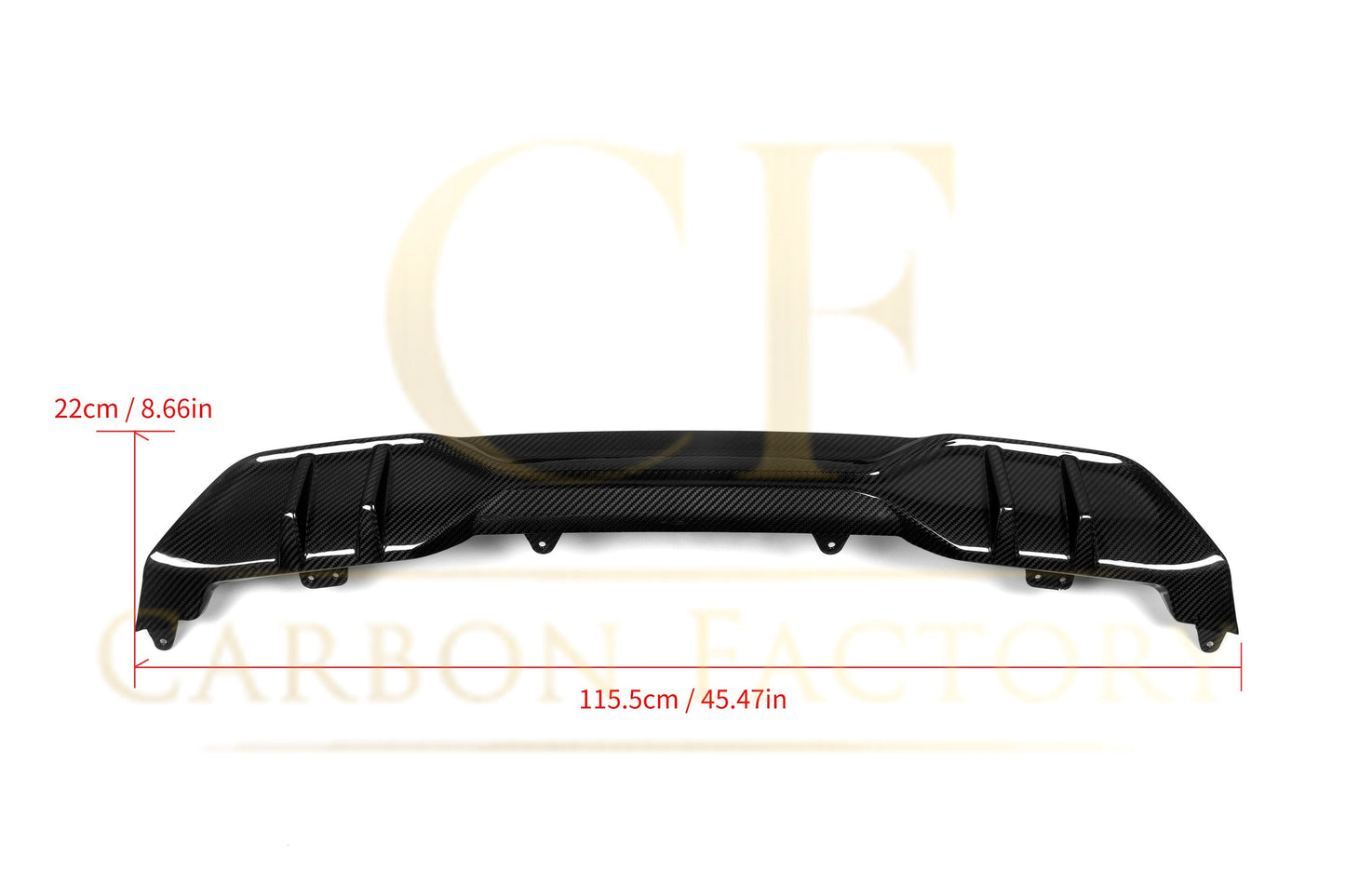 MP Style Pre-Preg Carbon Fibre Rear Diffuser for BMW G05 X5 LCI 23-25-Carbon Factory