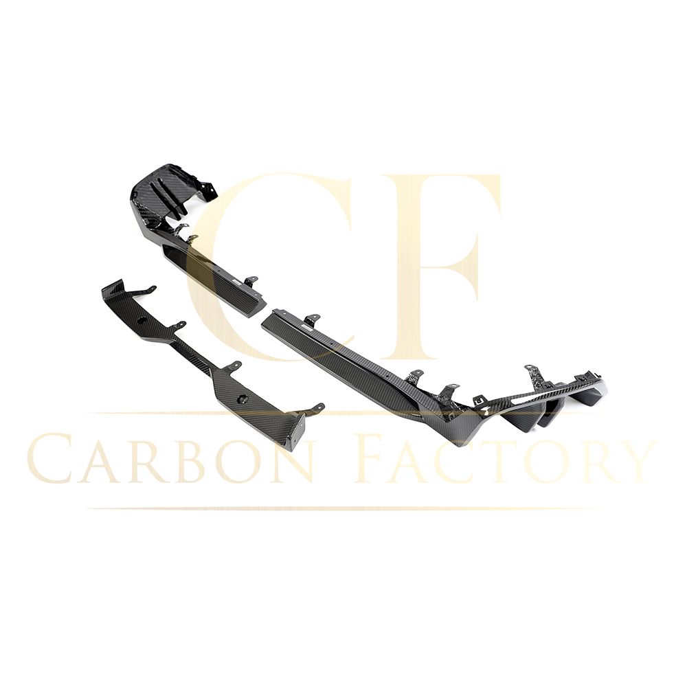 MP Style Pre-Preg Carbon Fibre Rear Diffuser for BMW G60 5 Series 24-Present-Carbon Factory