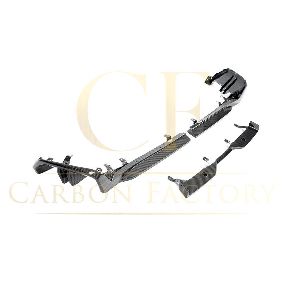 MP Style Pre-Preg Carbon Fibre Rear Diffuser for BMW G60 5 Series 24-Present-Carbon Factory