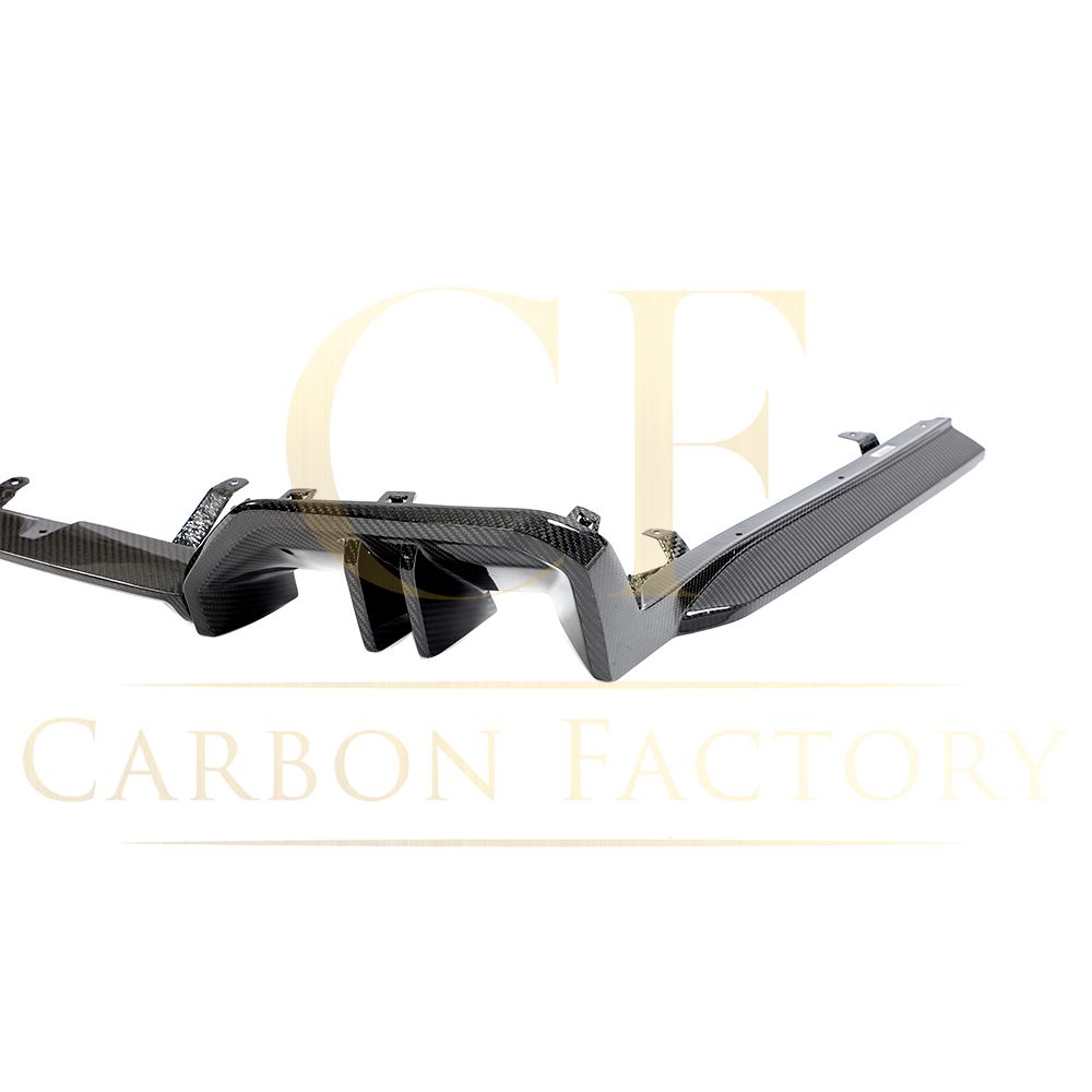 MP Style Pre-Preg Carbon Fibre Rear Diffuser for BMW G60 5 Series 24-Present-Carbon Factory