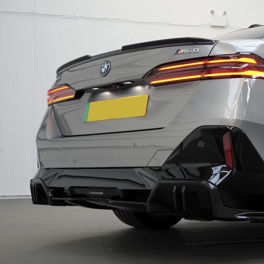 MP Style Pre-Preg Carbon Fibre Rear Spoiler for BMW G60 5 Series G90 M5 24-Present-Carbon Factory
