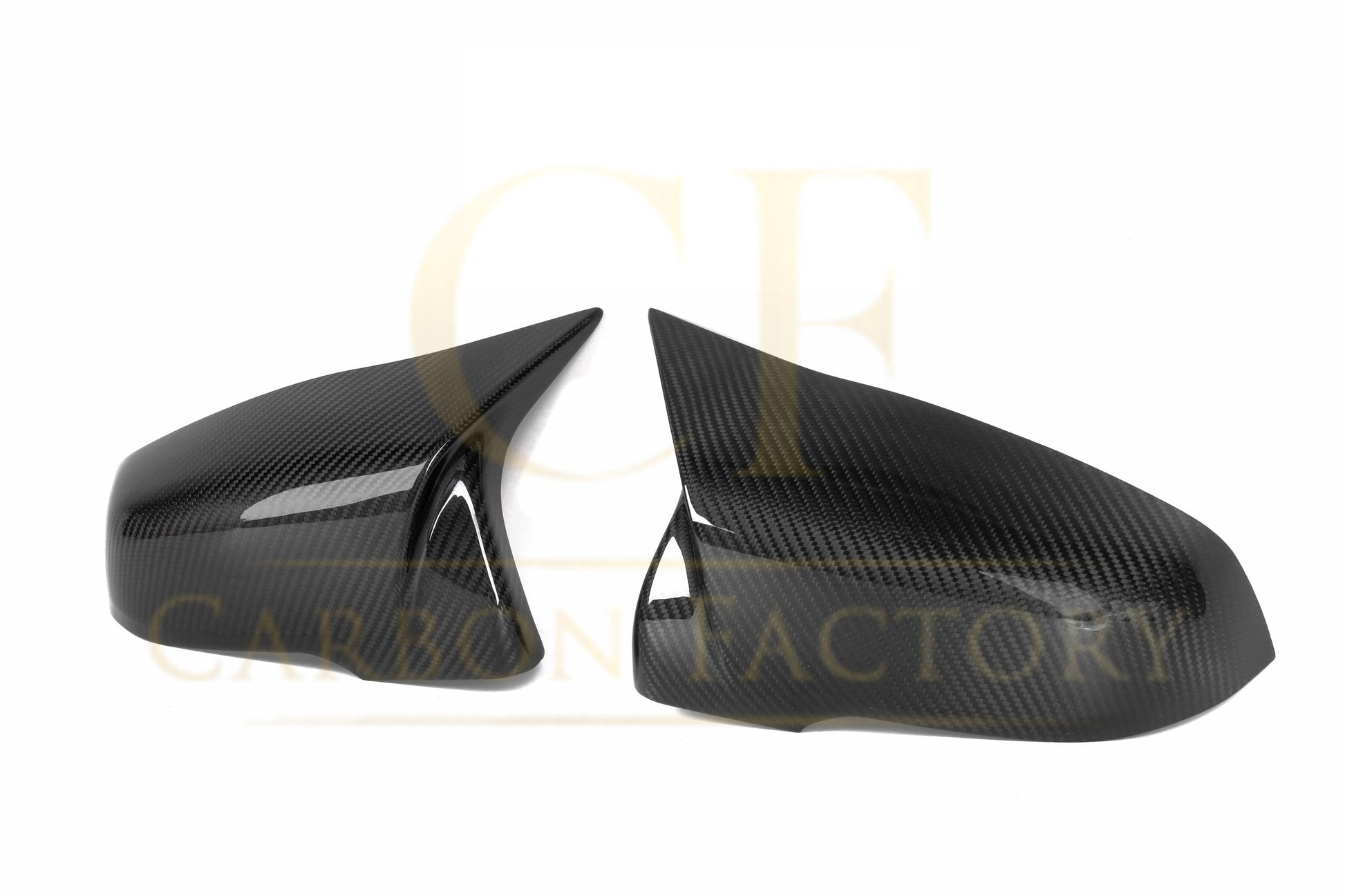 MP Style Pre-Preg Carbon Fibre Replacement Mirror Covers for BMW F48 F49 X1 19-24-Carbon Factory