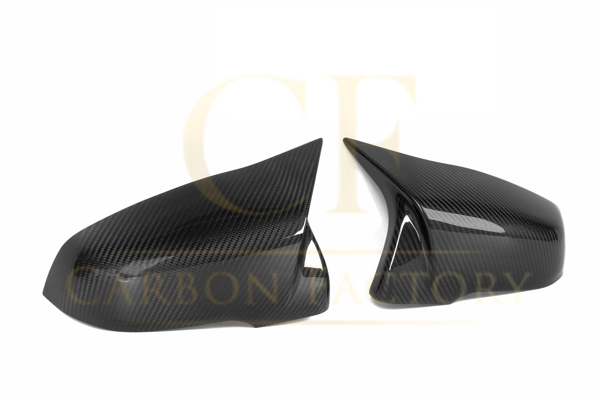 MP Style Pre-Preg Carbon Fibre Replacement Mirror Covers for BMW F48 F49 X1 19-24-Carbon Factory
