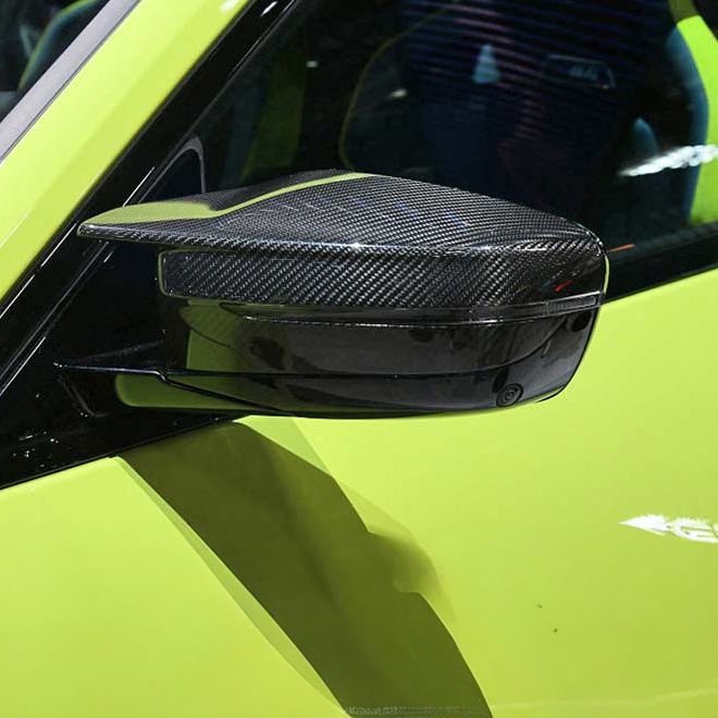 MP Style Pre-Preg Carbon Fibre Replacement Mirror Covers for BMW G22 G23 G26 4 Series i4 20-25-Carbon Factory