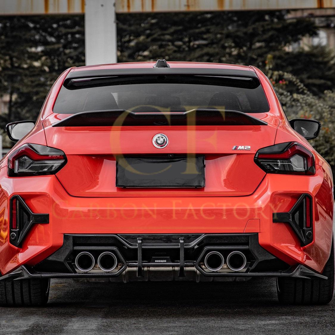 MP Style Pre-Preg Carbon Fibre Roof Spoiler for BMW G87 M2 G42 2 Series 23-Present-Carbon Factory