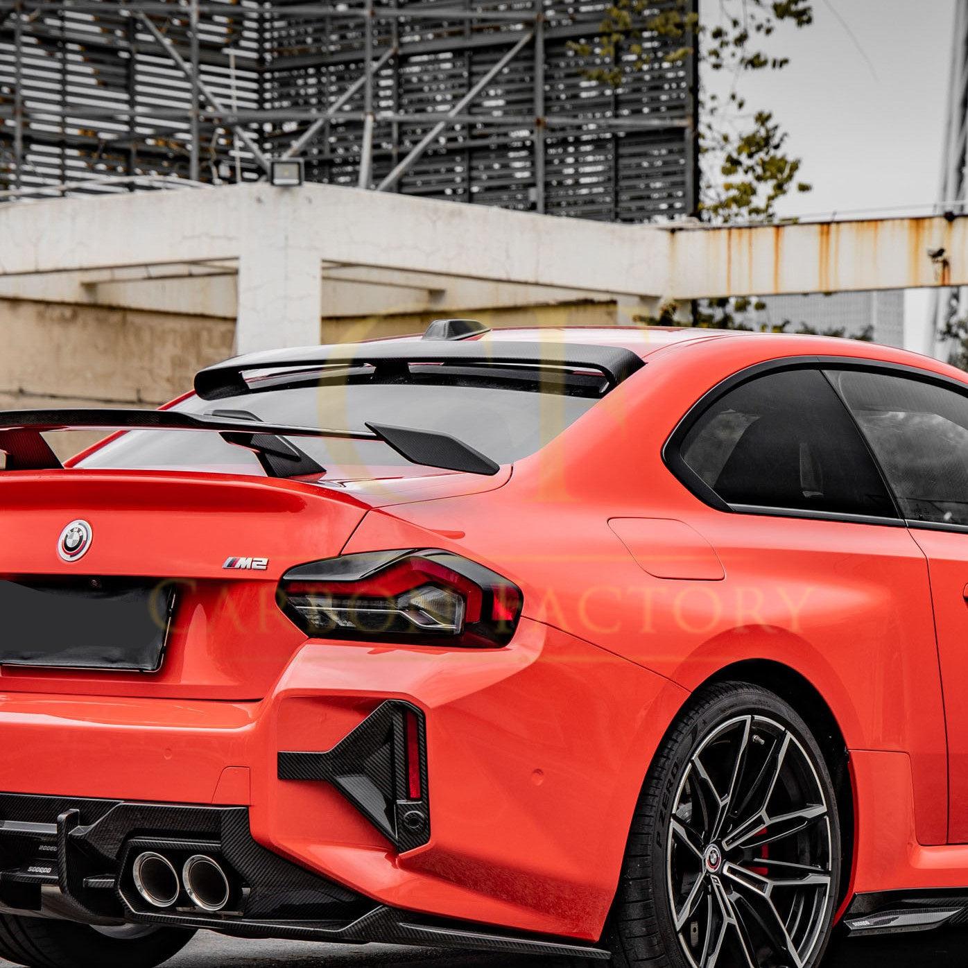 MP Style Pre-Preg Carbon Fibre Roof Spoiler for BMW G87 M2 G42 2 Series 23-Present-Carbon Factory