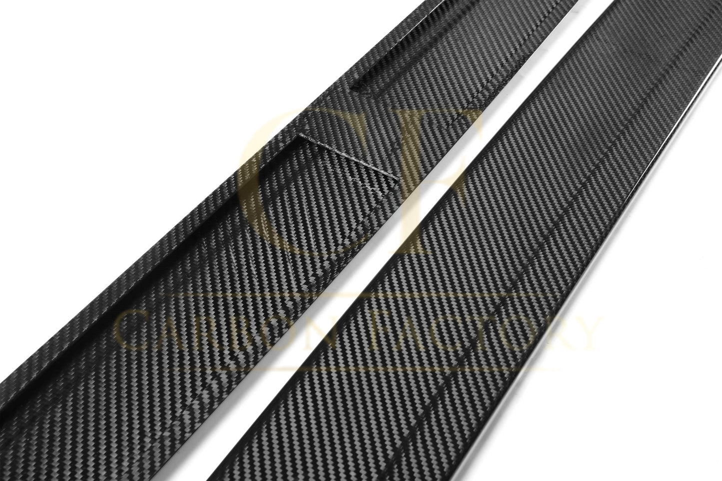 MP Style Pre-Preg Carbon Fibre Side Skirt Extension for BMW F80 M3 F82 F83 M4 14-20-Carbon Factory