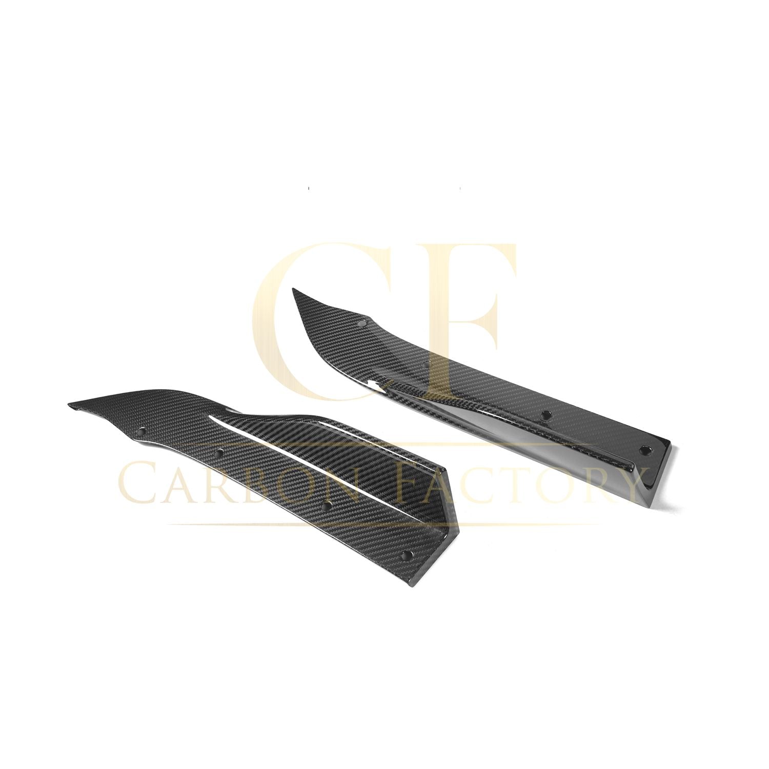 MP Style Pre-Preg Carbon Fibre Side Skirt Extension for BMW F80 M3 F82 F83 M4 14-20-Carbon Factory