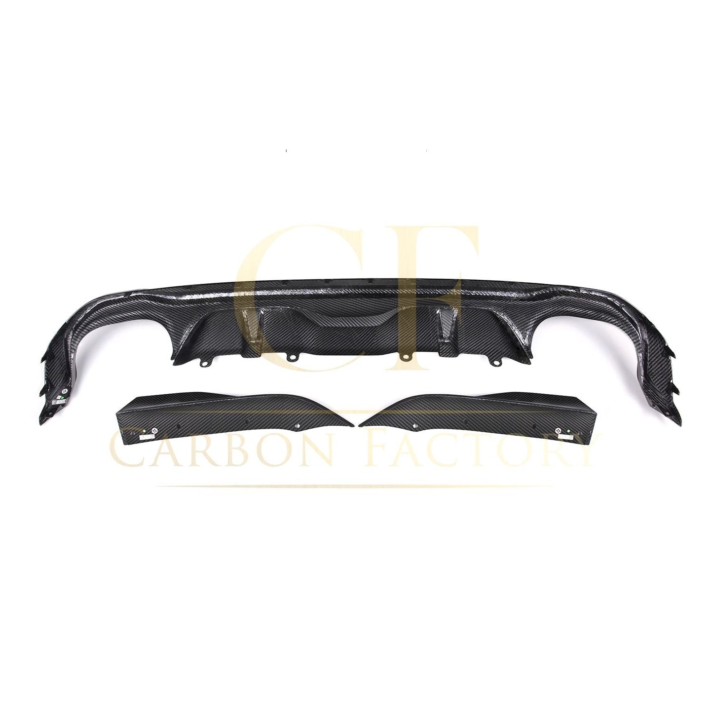 MP Style Pre-Preg Carbon Fibre Side Skirt Extension for BMW F80 M3 F82 F83 M4 14-20-Carbon Factory