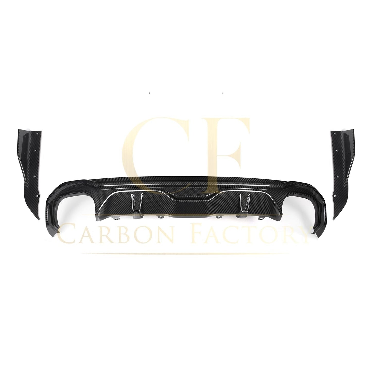 MP Style Pre-Preg Carbon Fibre Side Skirt Extension for BMW F80 M3 F82 F83 M4 14-20-Carbon Factory