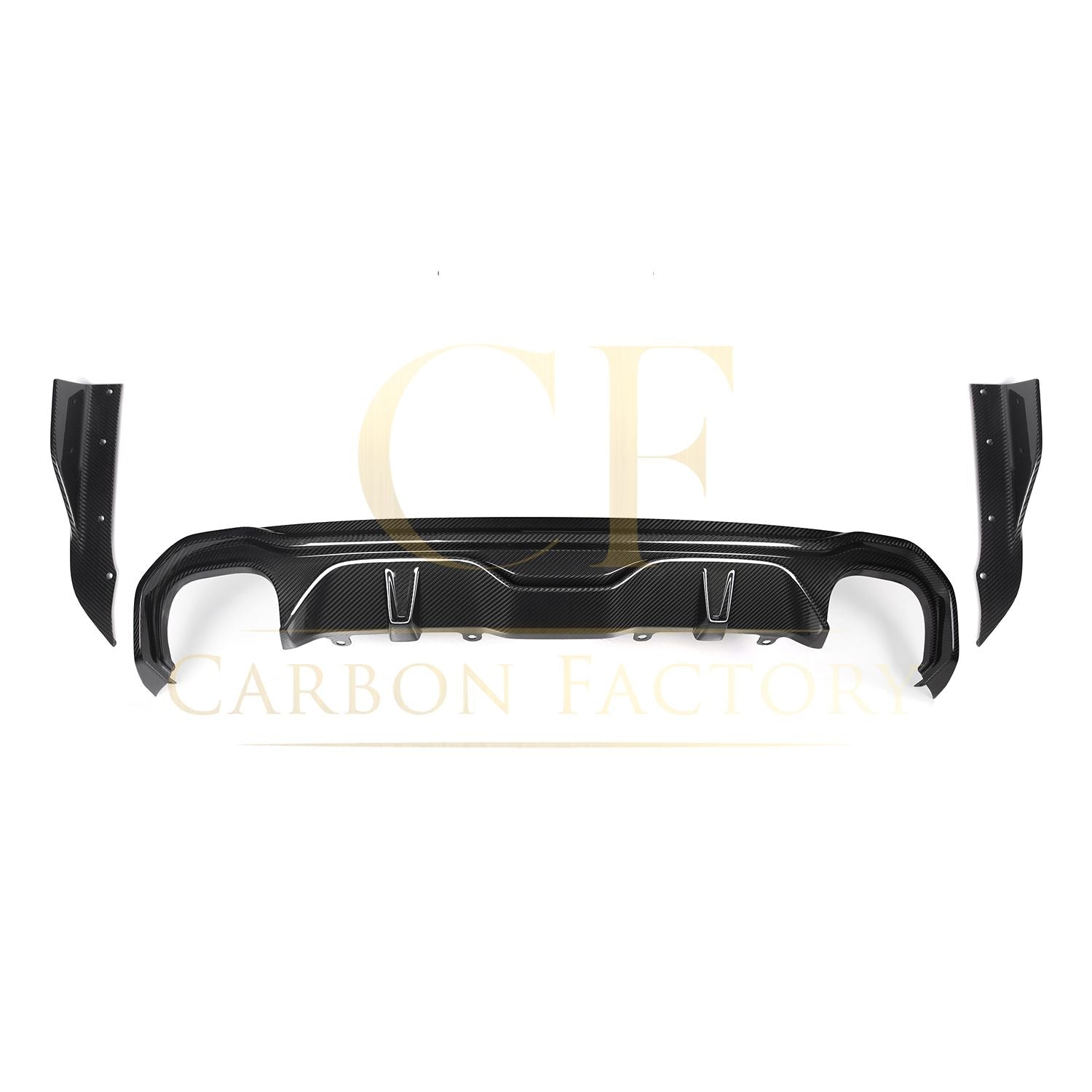 MP Style Pre-Preg Carbon Fibre Side Skirt Extension for BMW F80 M3 F82 F83 M4 14-20-Carbon Factory