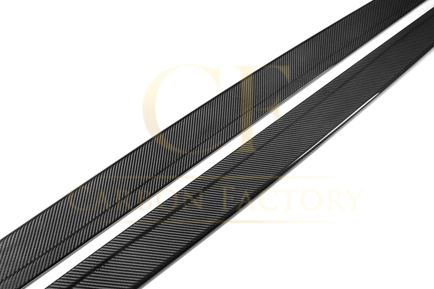 MP Style Pre-Preg Carbon Fibre Side Skirt Extension for BMW F80 M3 F82 F83 M4 14-20-Carbon Factory