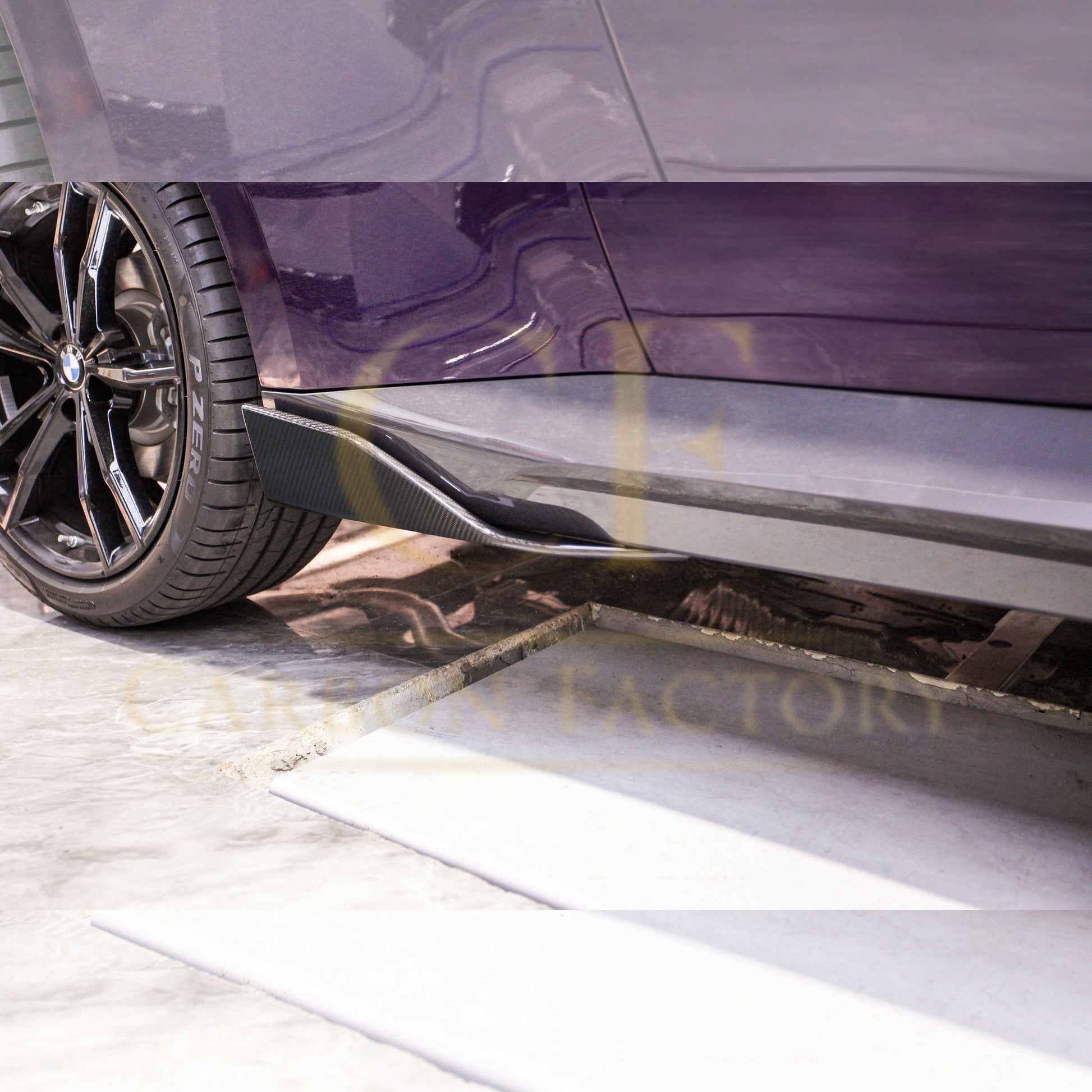 MP Style Pre-Preg Carbon Fibre Side Skirt for BMW 2 Series G42 Coupe 21-Present-Carbon Factory
