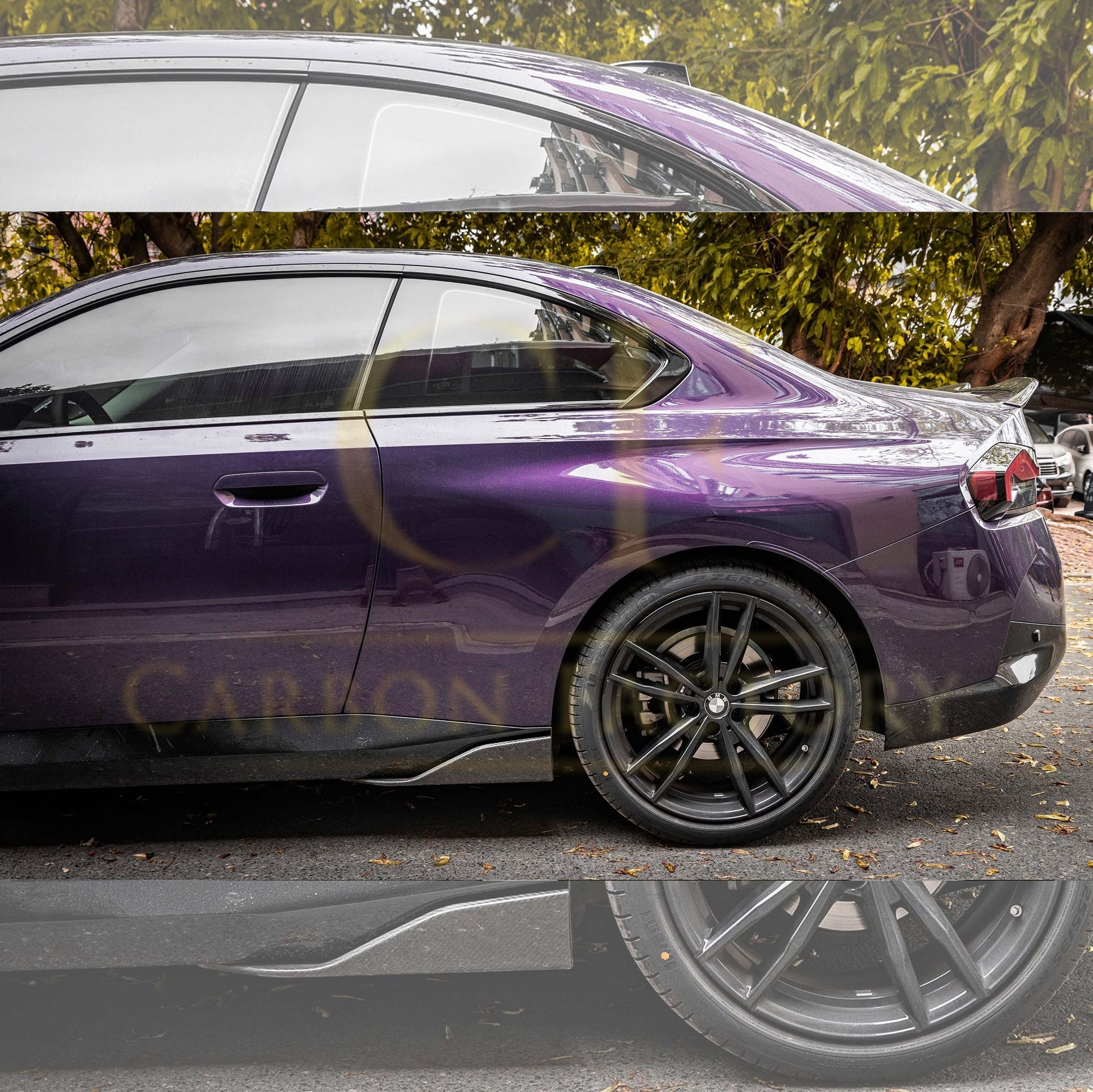 MP Style Pre-Preg Carbon Fibre Side Skirt for BMW 2 Series G42 Coupe 21-Present-Carbon Factory