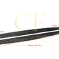 MP Style Pre-Preg Carbon Fibre Side Skirts Extension for BMW F80 M3 F82 F83 M4 14-20-Carbon Factory