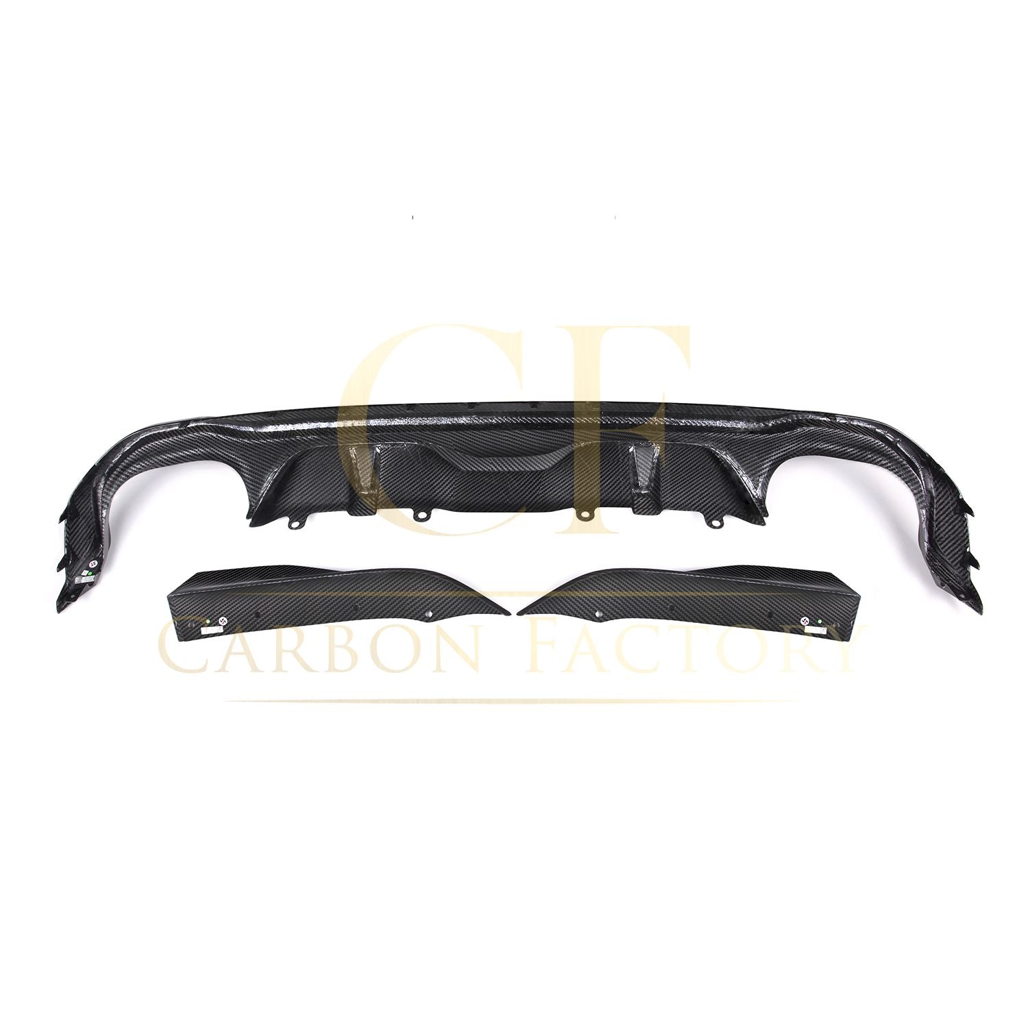 MP Style Pre-Preg Carbon Fibre Side Skirts Extension for BMW F80 M3 F82 F83 M4 14-20-Carbon Factory