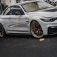 MP Style Pre-Preg Carbon Fibre Side Skirts Extension for BMW F80 M3 F82 F83 M4 14-20-Carbon Factory