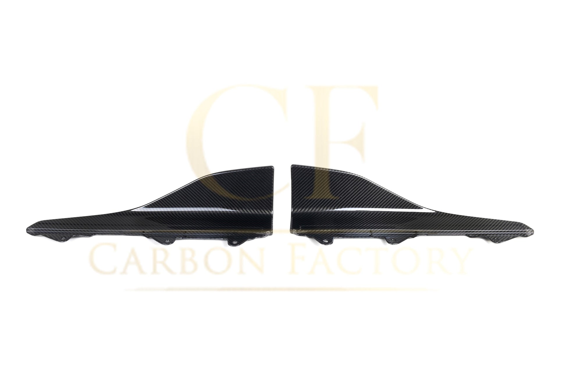 MP Style Pre-Preg Carbon Fibre Side Skirts for BMW F22 2 Series F87 M2 16-21-Carbon Factory