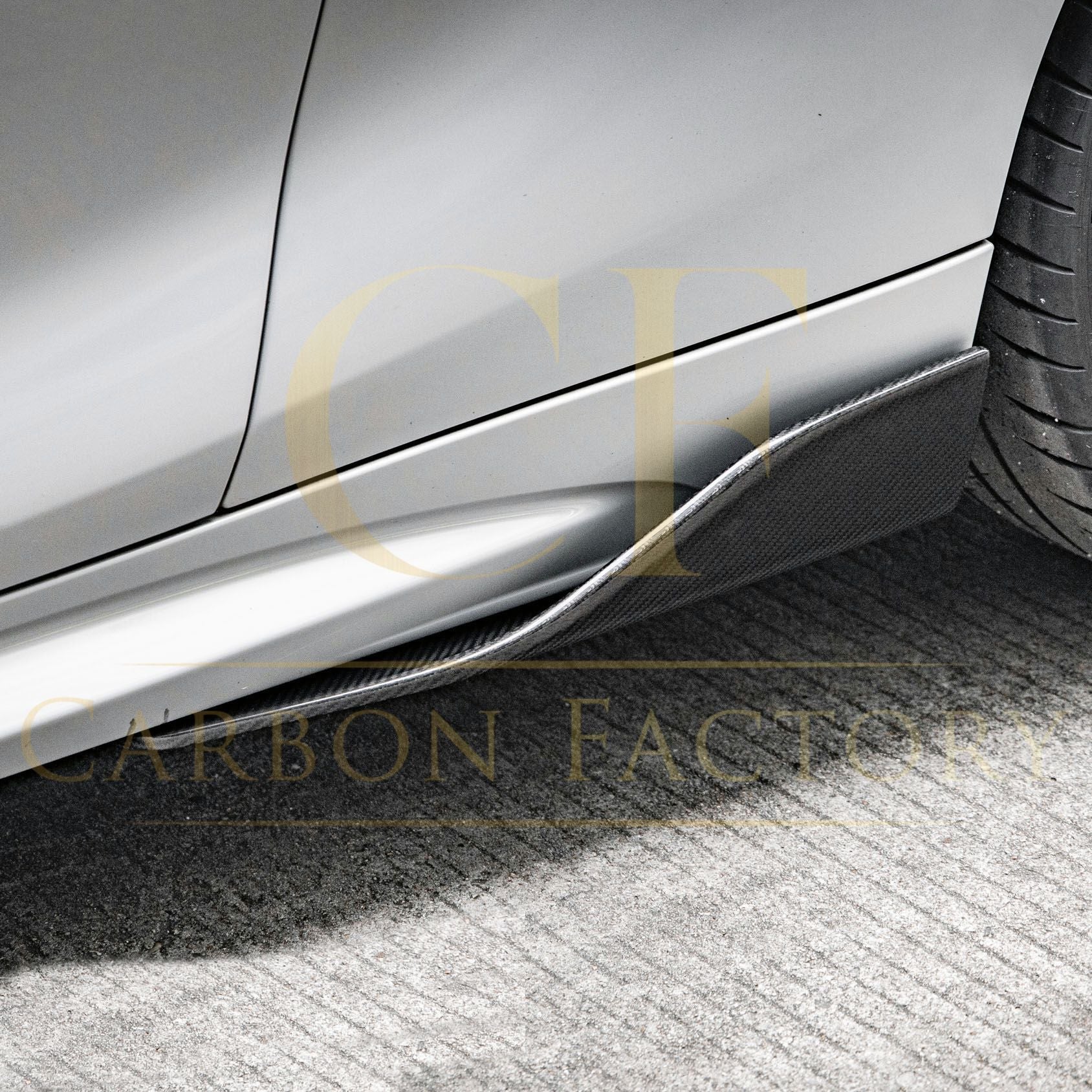 MP Style Pre-Preg Carbon Fibre Side Skirts for BMW F22 2 Series F87 M2 16-21-Carbon Factory