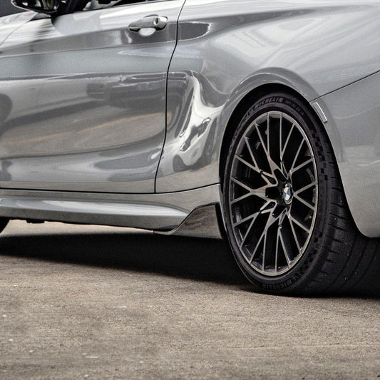 MP Style Pre-Preg Carbon Fibre Side Skirts for BMW F22 2 Series F87 M2 16-21-Carbon Factory