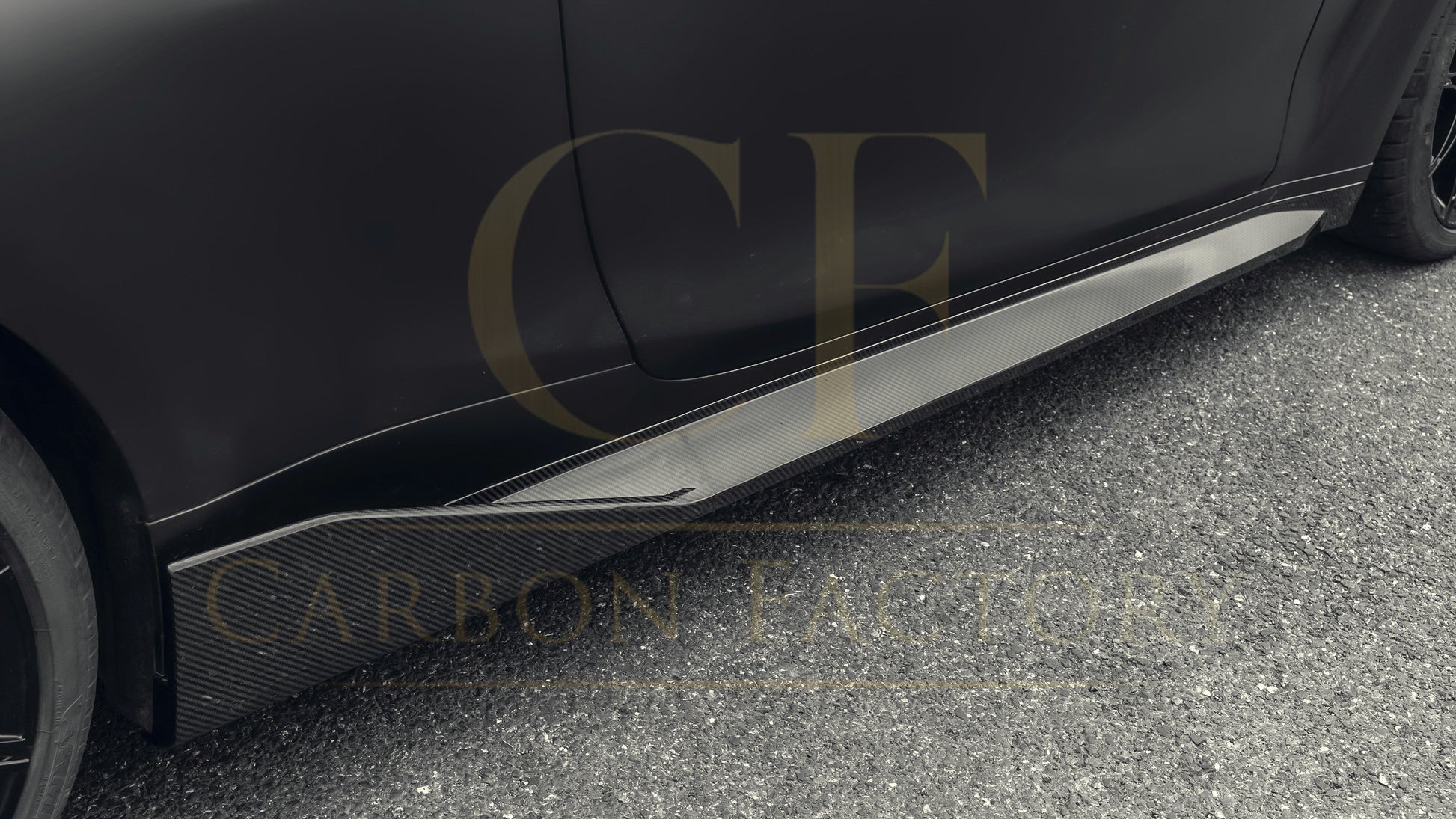 MP Style Pre-Preg Carbon Fibre Side Skirts for BMW G80 M3 21-Present-Carbon Factory